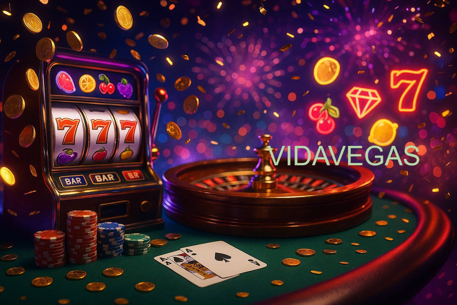 Jogos emocionantes no VIDAVEGAS